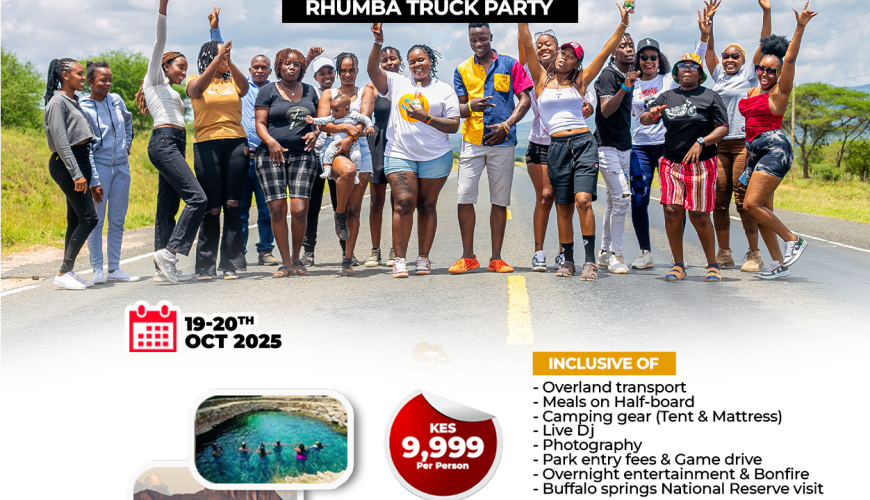 Safari Ya Samburu X Buffalo Springs Mashujaa Rhumba Road Trip